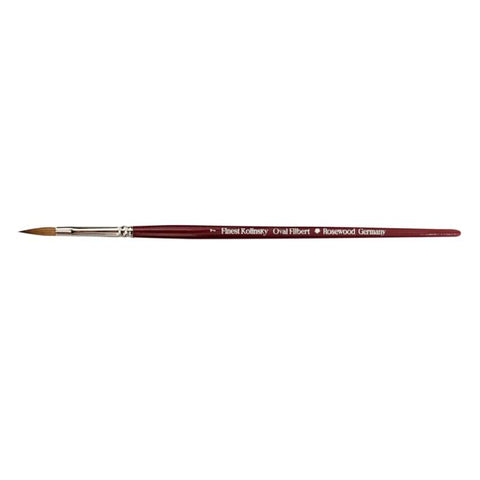 מכחול קולינסקי מקצועי אובלי פילברט מס' 7 ROSEWOOD