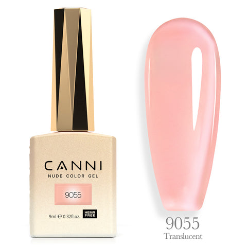 לק ג’ל 9 מ”ל | מס’ 9055 Translucent | סדרת CC3 | קאני CANNI