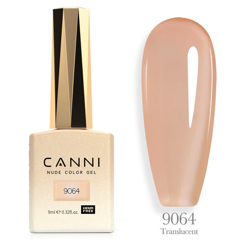 לק ג’ל 9 מ”ל | מס’ 9064 Translucent | סדרת CC3 | קאני CANNI