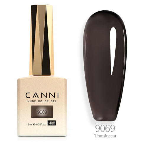 לק ג’ל 9 מ”ל | מס’ 9069 Translucent | סדרת CC3 | קאני CANNI