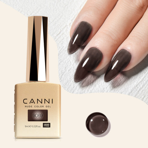 לק ג’ל 9 מ”ל | מס’ 9069 Translucent | סדרת CC3 | קאני CANNI