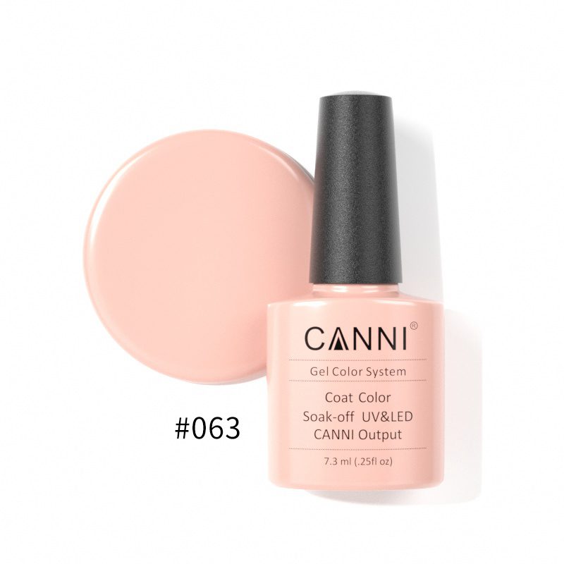 לק ג’ל קאני 7.3 מ”ל NO063 Silky Beige
