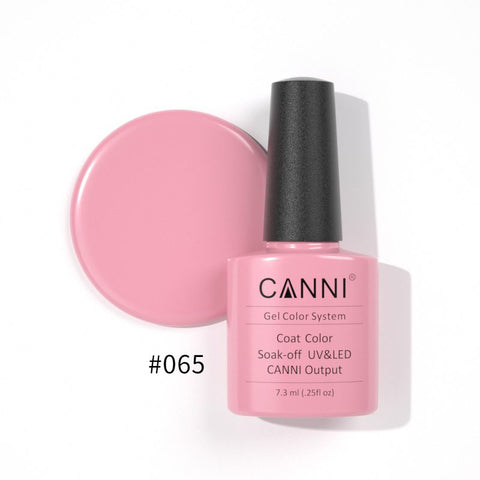 לק ג’ל קאני 7.3 מ”ל NO065 Crystal Pink