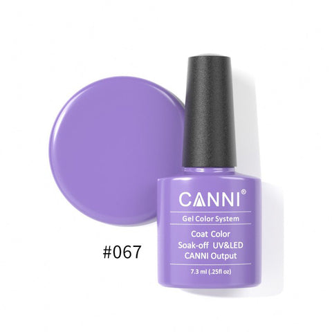 לק ג’ל קאני 7.3 מ”ל NO067 Snow Purple
