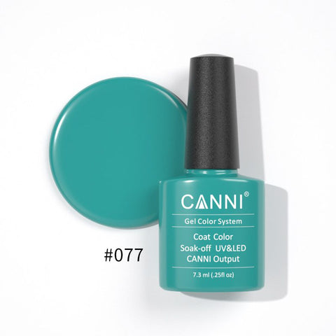 לק ג’ל קאני 7.3 מ”ל NO077 Turquoise