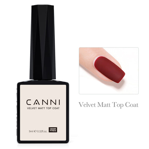 טופ מאט קטיפה CANNI HEMA FreeVelvet Matt TopCoat 9ml