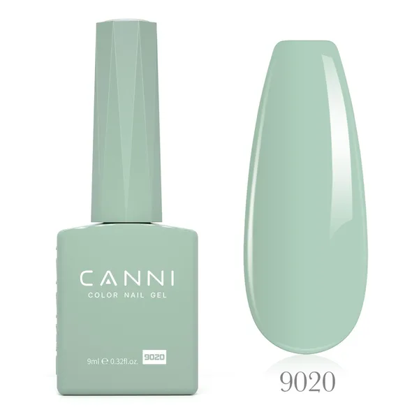 לק ג'ל CANNI 9020 – ירוק מנטה