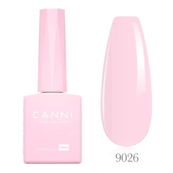 לק ג'ל CANNI 9026 – ורוד בייבי