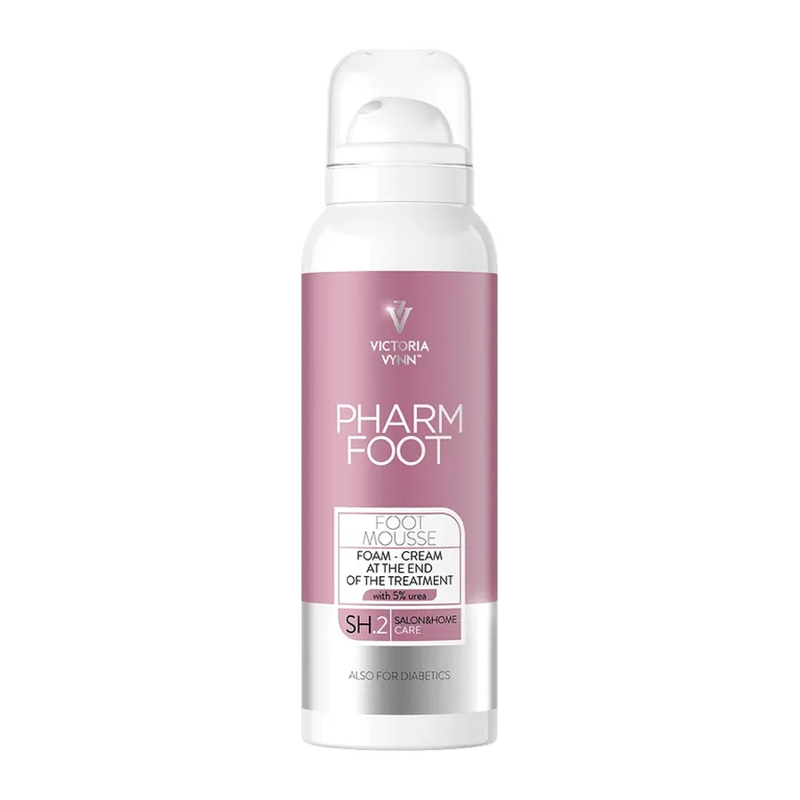 קצף הזנה לכף הרגל PHARM FOOT Foot Mousse עם 5% אוריאה