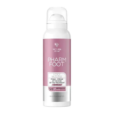 קצף הזנה לכף הרגל PHARM FOOT Foot Mousse עם 5% אוריאה