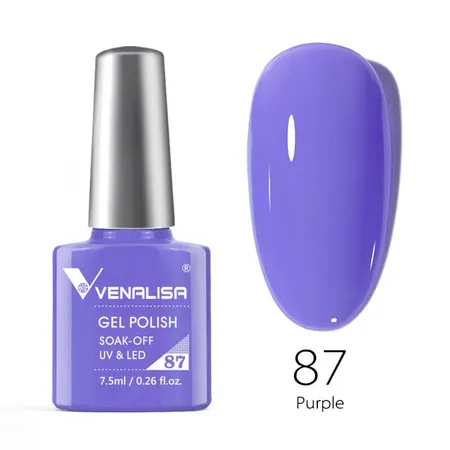 לק ג׳ל VENALISA 87 סגול