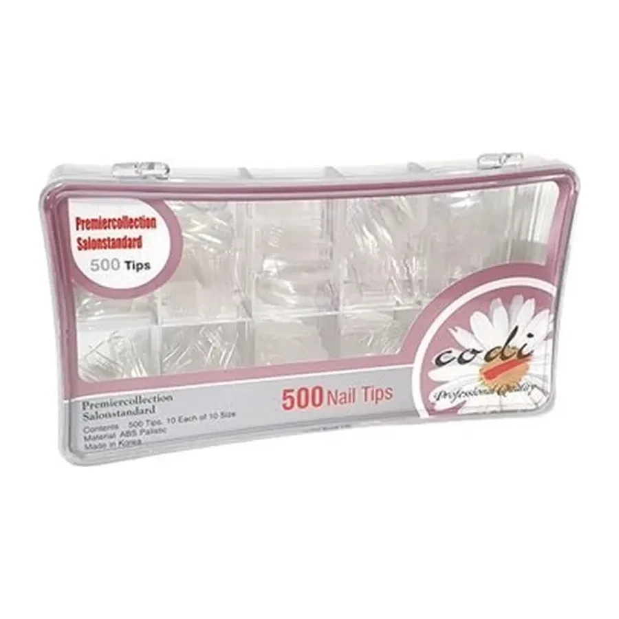 מארז 500 טיפסים לבניית ציפורניים