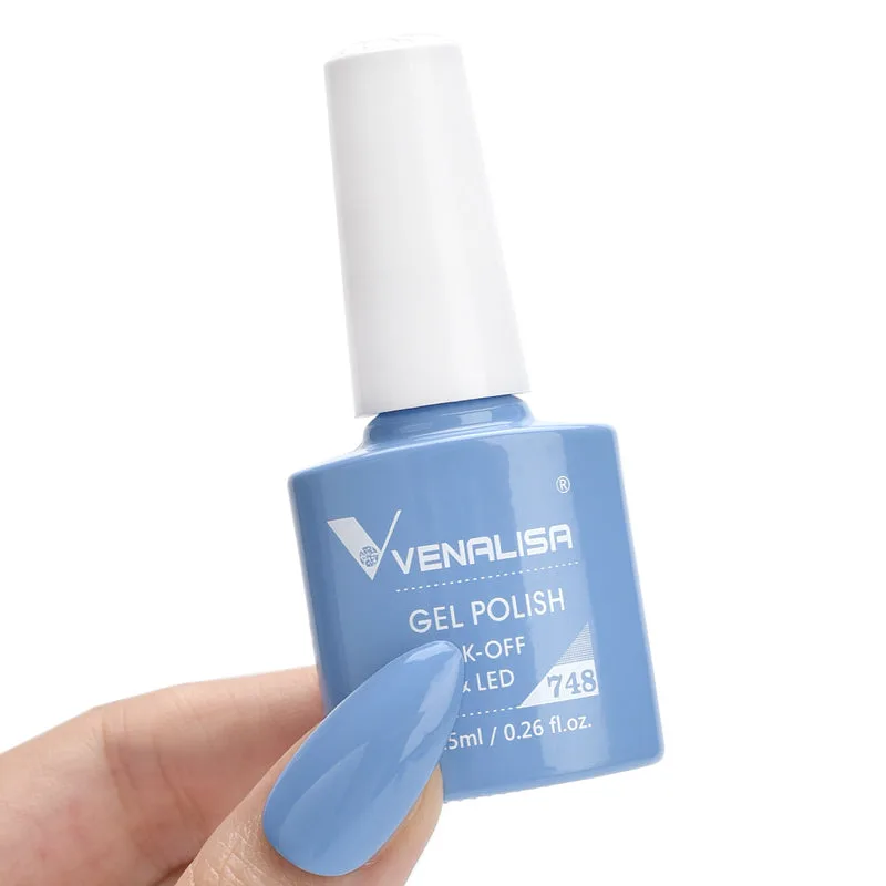 לק ג'ל VENALISA 748 – תכלת כחלחל