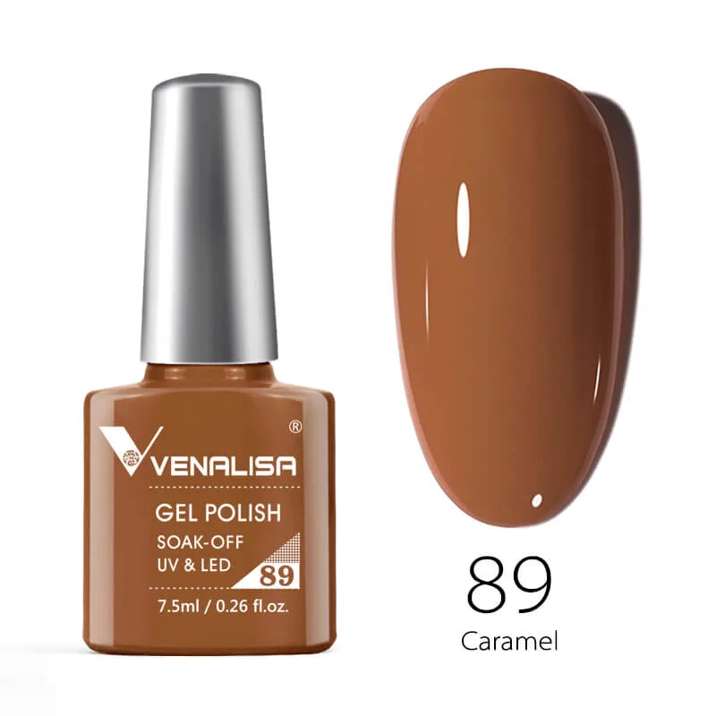 לק ג'ל VENALISA 89 – קרמל